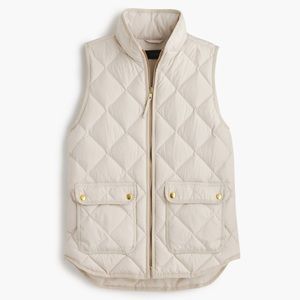 *NWT J Crew Quilted Excursion Vest